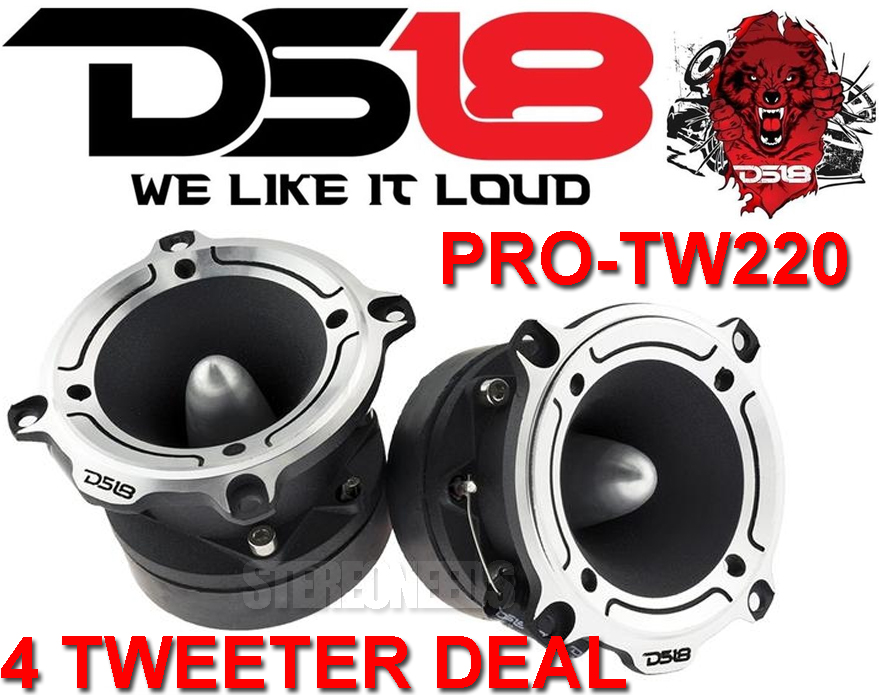 ds18 bullet tweeters