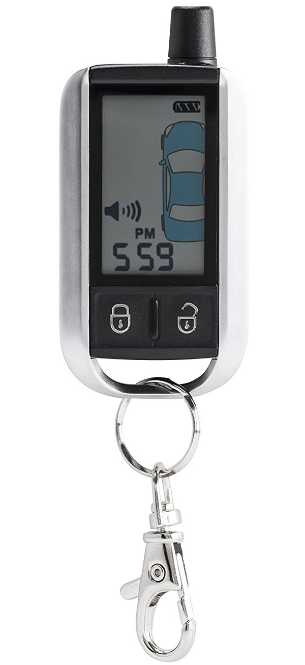CRIMESTOPPER RS7G5 2WAY LCD REMOTE START KEYLESS ENTRY TRUNK RELEASE