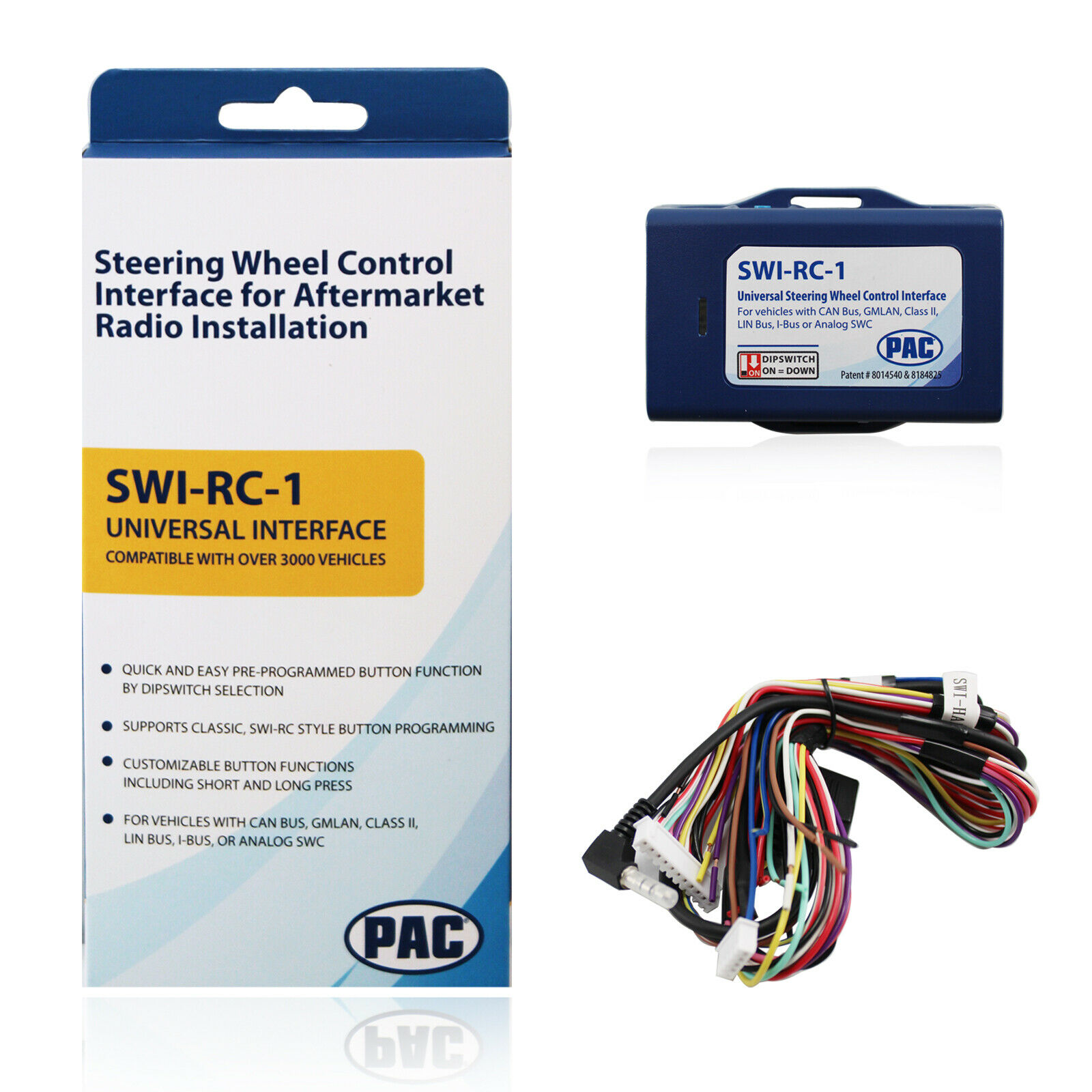 PAC SWIRC1 SWIJACK SWIPS STEERING WHEEL CONTROL RETENTION INTERFACE